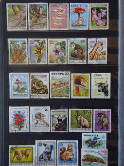 Pekná zbierka známok FAUNA a FLÓRA - 3