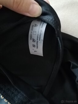 Tehotenské, šatové plavky čierne, L - 3