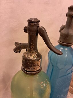 Zberateľské starožitne sifónky - 3