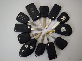 Peugeot autokľuč obal kluča - 3