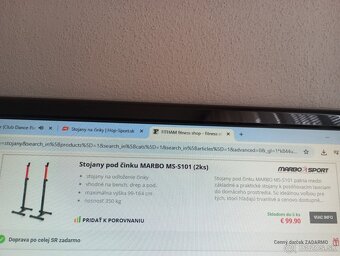 Nastaviteľné samostatné stojany MARBO SPORT MS-101 - NOVÉ - 3