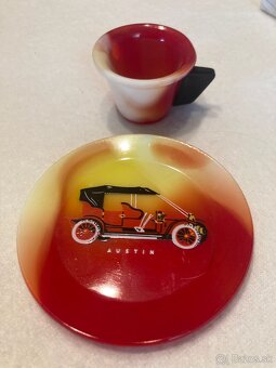 r.1920-40 dobové automob.na mocca súprave art.deco - 3
