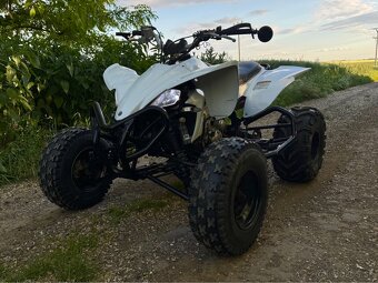 Yamaha YFZ 450 biele ŠPZ - 3