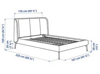 postel 160 x 200 IKEA TUFJORD - 3