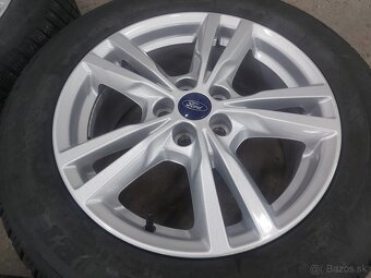 5x108R17 elektrony orig.FORD -235/55R17 DUNLOP zimné pneu - 3