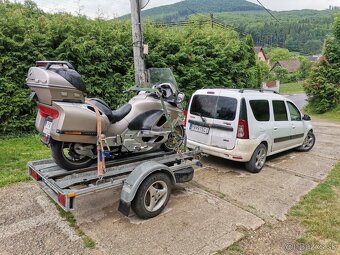 Predam VYMENÍM spevnený zosilneny privesny vozík ma aj rezer - 3