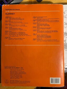 Škola hry na klarinet - 3