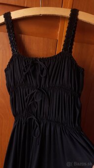 Čierne slávnostné šaty - 3