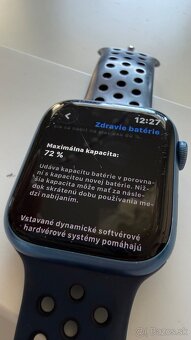 Apple watch 7 45mm modré - 3