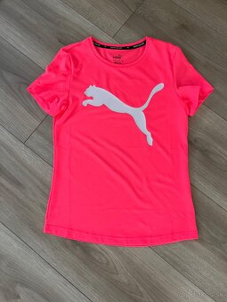 Puma sýto ružovo koralové tričko číslo 152 nove - 3