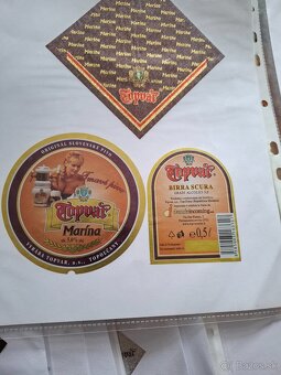 Pivovar etikety topvar - 3