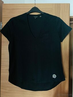 Ted baker čierne tricko , veľkosť M , nové - 3
