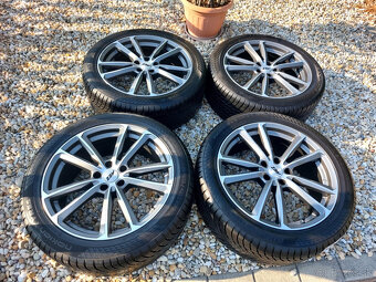 4x obute alu AEZ 5x112 R19 J-8 ET 39 pneu m+s 245/45 r19 - 3