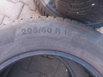 Pneumatiky zimné 2ks - CONTINENTAL 205/60/R16 - 3