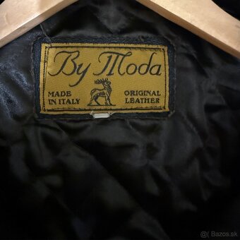 Kabát z pravej kože BY MODA - 3