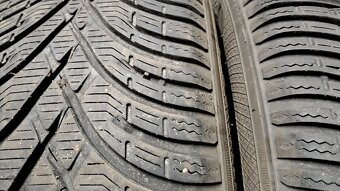 Predám 4ks jazdené zimné 215/60r17-96H Kléber - 3
