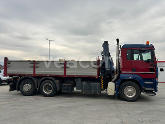 Predám MAN TGA sklápač s HR HIAB - 3