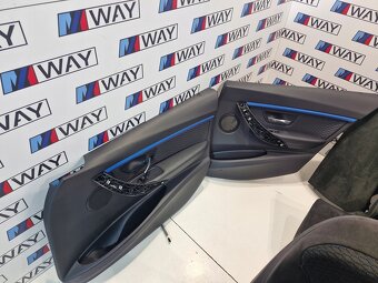 Alcantara interiér BMW 3 F31 - 3