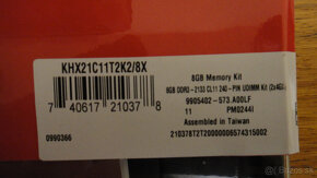 DDR3 do PC, KINGSTONE HyperX PREDATOR 3x4GB, KHX21C11T2K2/8X - 3