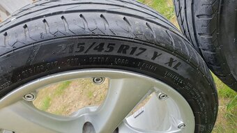 Elektrony s pneumatikami 215/55R17 - 3