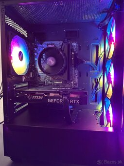 Herný PC 5 3600/ RTX 3060ti/ 16gb ram/ +monitor - 3