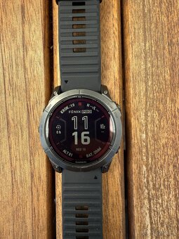 fenix 7X Pro Sapphire Solar, Carbon Gray DLC Titanium, Black - 3