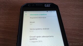 Odolný smartfón Catepillar CAT S31 - 3