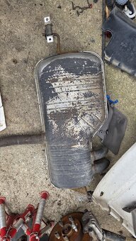 Audi a3 8l quatro vyfuk, koncový tlmič - 3