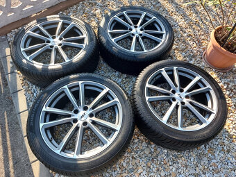4x obute alu AEZ 5x112 R19 J-8 ET 39 pneu m+s 245/45 r19 - 3