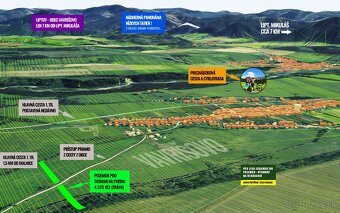 4525m2 POZEMOK Liptov – TATRY pri OBCI, pod LESOM - 2x POTOK - 3