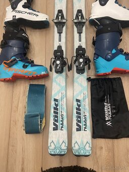 skialpové lyže značky Völkl Nukka 149cm - 3