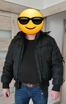 Predám pánsksku zimnú bundu Thor Steinar XL - 3