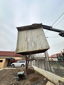 Predam plecháč šírka 225cmhlbka150cmvýška 210 cm - 3