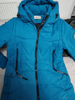 Dámska bunda modrá č.46/48 - 3