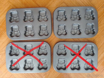 Rôzne formičky na pečenie - 3
