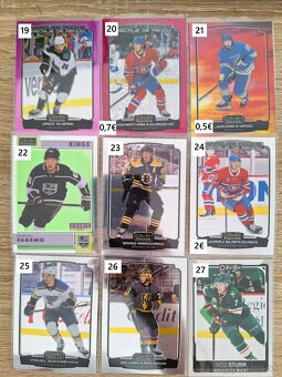Hokejové kartičky Mix NHL + Slováci - 3