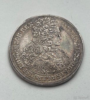 R Karol VI. - Toliar 1715 Bratislava - 3