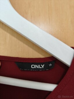 Červená blúzka Only - 3