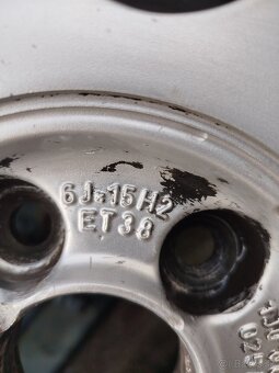 5x100 R15 195/65r15 zimné - 3
