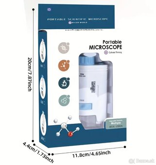 REZERVE Detsky mikroskop NOVÝ (zabalený) - 3