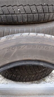 4x letné pneumatiky Hankook 205/55/R16v - 3