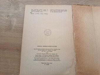 Banícky terminologický slovník 1955 - 3