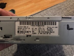 Mercedes Benz autorádio originál. - 3