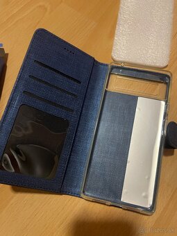 Nové modré púzdro/kryt na Google Pixel 6 - 3