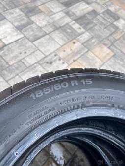 Letné pneumatiky 185/60 r15 Continental - 3