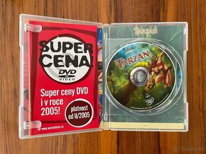 Walt Disney - Tarzan DVD, original, SK/CZ dabing - 3