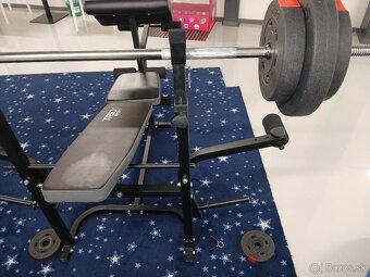 Predám lavičku 2x, stac.bicykel, trampolínu - 3