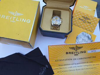 Breitling Chrono Cockpit Bicolor 39 FULL SET - 3