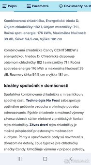 Chladnička s mrazničkou - 3