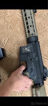 Airsoft M4 FULL Upgrade Brushless motor - okolo 30rps - 3